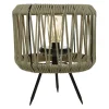 Lumineo Sand Seil Solar Tischlampe