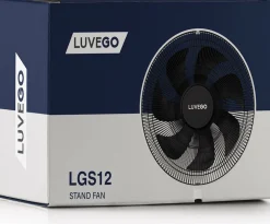 Luvego Standventilator-Stativ - Schwarz