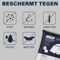 Luvego Vakuumbeutel 22 Stück Inklusive Handpumpe
