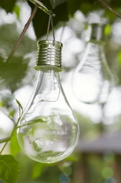 Luxform Solar LED Glas-Hängeleuchten - Set von 4