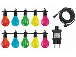 Luxform 24V Ausziehbares Partylicht mit 10 Lampen