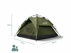 Lyve 2 Personen Pop-up-Zelt – Grün