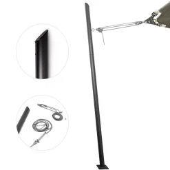 Maanta EZ Mast 80° Sonnensegelmast - Anthracite
