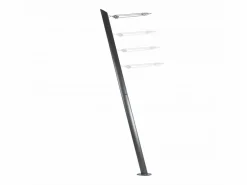 Maanta Ulisse 75° Bodenplatte Stahlmast für Sonnensegel
