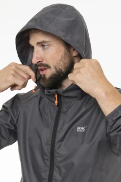 Mac in a Sac Charcoal Regenjacke