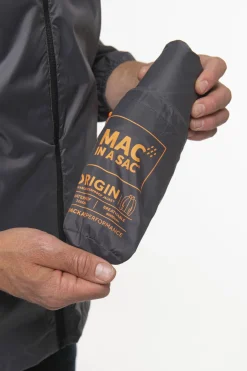 Mac in a Sac Charcoal Regenjacke