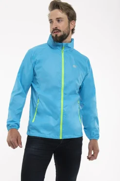 Mac in a Sac Neon Blue Regenjacke
