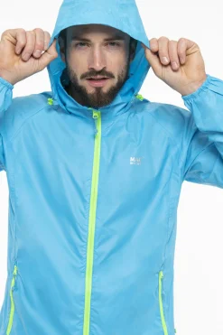 Mac in a Sac Neon Blue Regenjacke