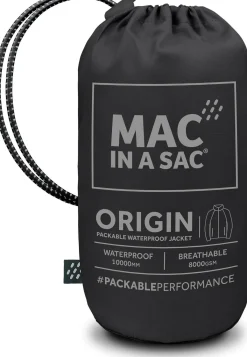 Mac in a Sac Schwarz Unisex Regenjacke
