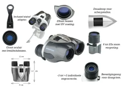 MacGyver 8-25 x 25 Fernglas