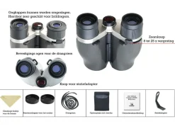 MacGyver 8-25 x 25 Fernglas