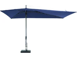 Madison Asymetriq Sideway 360 x 220 cm Sonnenschirm - Safier blue