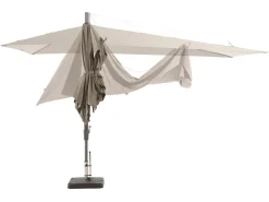 Madison Asymetriq Sideway 360 x 220 cm Sonnenschirm - Safier blue
