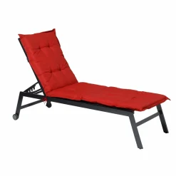 Madison Basic Red 200x65 Liegekissen