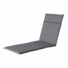 Madison Outdoor Oxford Grau 190 x 60 Liegekissen