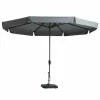 Madison Syros 350 cm Sonnenschirm - Light gey