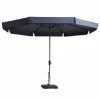 Madison Syros 350 cm Sonnenschirm - Safier blue