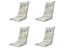 Madison Tess lila Gartenstuhlkissen - 4er-Set