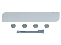 MagSpike Set L Magnetleiste mit Haken - Silver