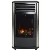 Manhattan Living Flame Mobiler Gasofen - 3400 Watt
