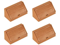 Möbelverbinder mit Kappe - Beige