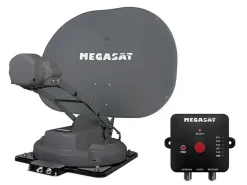 Megasat Caravanman 55 GPS Sat Antenne mit Auto Skew - Graphite