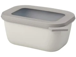 Mepal Cirqula 750ml rechteckige Multischüssel - White