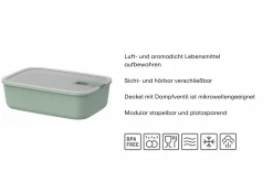 Mepal easyclip 700 ml frischhaltdosen - nordic sage