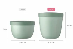 Mepal Ellipse 500 ml Snackpot - Nordic blue