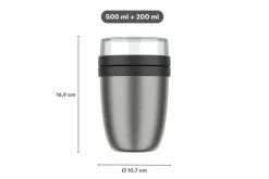 Mepal ellipse 500 ml thermobehälter - nordic sage