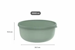 Mepal Lumina 3 Liter Mikrowellengeschirr - Nordic Black