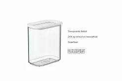Mepal Modula Modula 1500 ml Vorratsdose - Black
