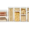 Mepal Modula Set von 9 Rechteckige Aufbewahrungsboxen - White