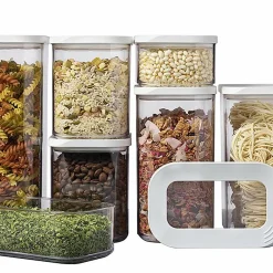 Mepal Modula 7-teiliges Set Rechteckige Aufbewahrungsboxen