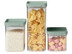 Mepal Omnia 3-teiliges Set mit Frischeboxen - Green