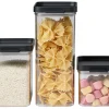 Mepal Omnia 3-teiliges Vorratsdosen-Set - Nordic Black