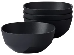 Mepal Silueta 250 ml Set von 4 Schale - Black