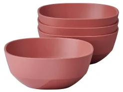 Mepal Silueta 250 ml Set von 4 Schale - Red