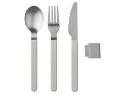 Mepal Silueta Nordic White 3-teiliges Besteckset