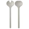 Mepal Silueta Nordic White 2-teiliges Salatbesteck