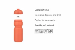 Mepal Sport Squeeze 600 ml Trinkflasche - Peach Orange