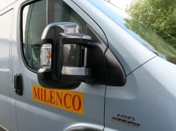 Milenco Spiegelschutz kurz - Black