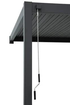 Mirador Deluxe 300 x 530 cm wall pergola - Anthrazit