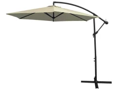 Monstershop 300 freitragender Sonnenschirm - Cream