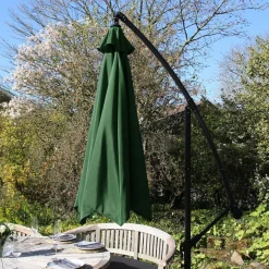 Monstershop 300 freitragender Sonnenschirm - Green