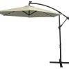 Monstershop 300 Sonnenschirm mit LED-Beleuchtung - Cream