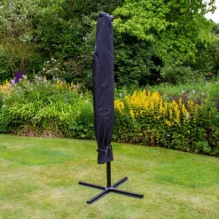 Monstershop 300 Sonnenschirm mit LED-Beleuchtung - Cream