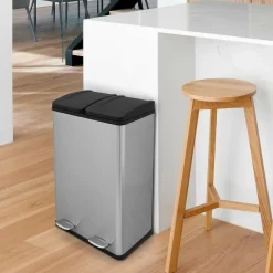 Monstershop Doppel Tretmülleimer - 60 Liter