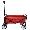 Monstershop Faltbarer Gartenwagen - Red