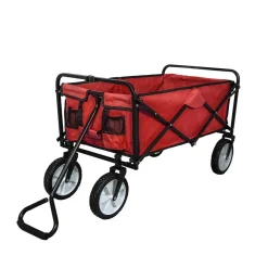 Monstershop Faltbarer Gartenwagen - Red